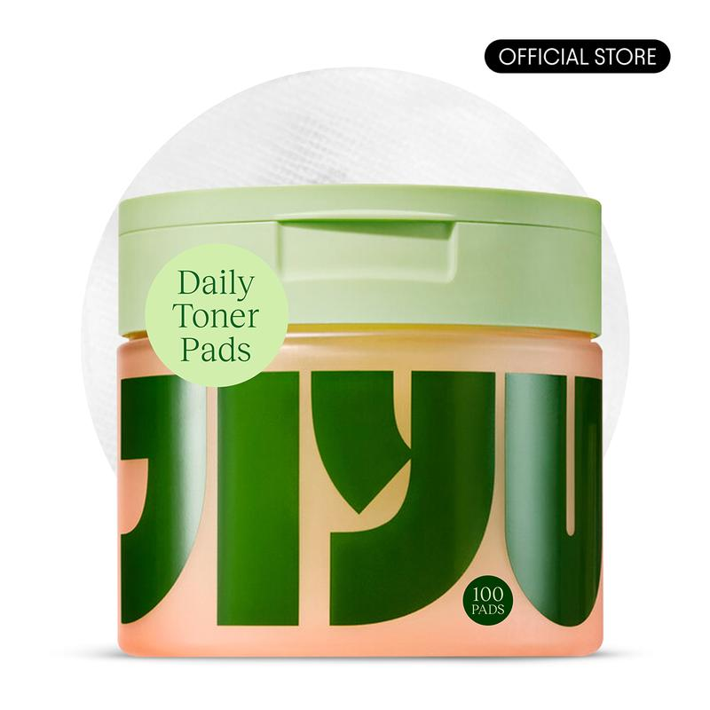 Jiyu Korean Skincare Anti-Aging, Dark Spot & Wrinkle Minimizing Toner Pads with Snail Mucin, Centella Asiatica, Niacinamide, Peptide Complex - 100 Ct.